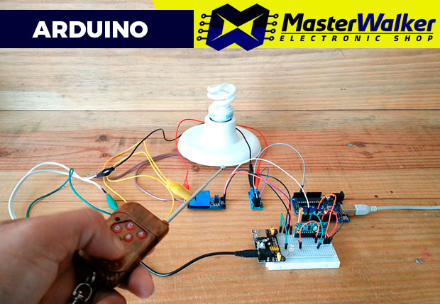 Arduino – Controle de Lâmpada através de RF e Interruptor