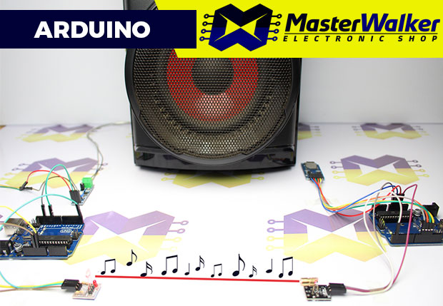 Arduino – Transmissão serial de áudio através de laser