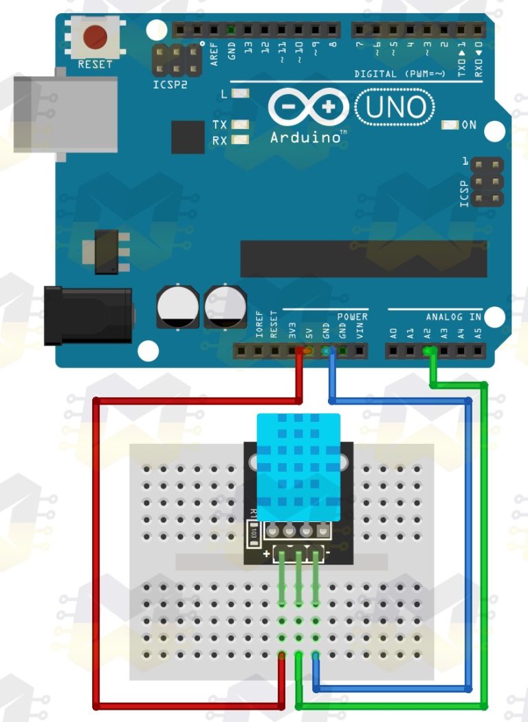 Como usar com Arduino - Módulo Sensor de Umidade e Temperatura DHT11 ...