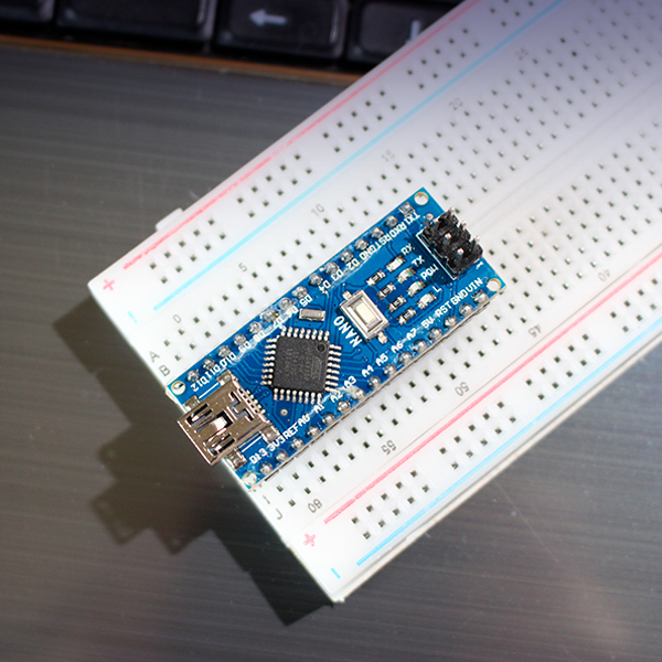 Arduino Nano na Protoboard
